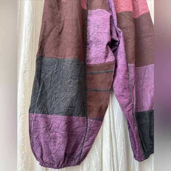 EARTHBOUND Multicolor Patchwork Pants - Picture 3 of 6